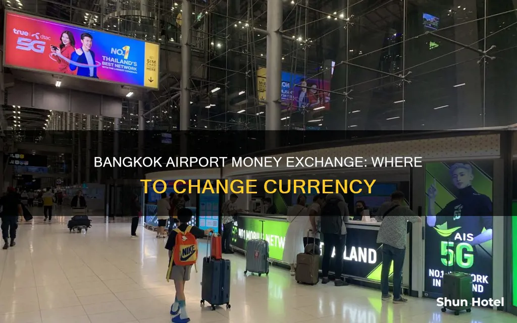 where to change money airport bangkok