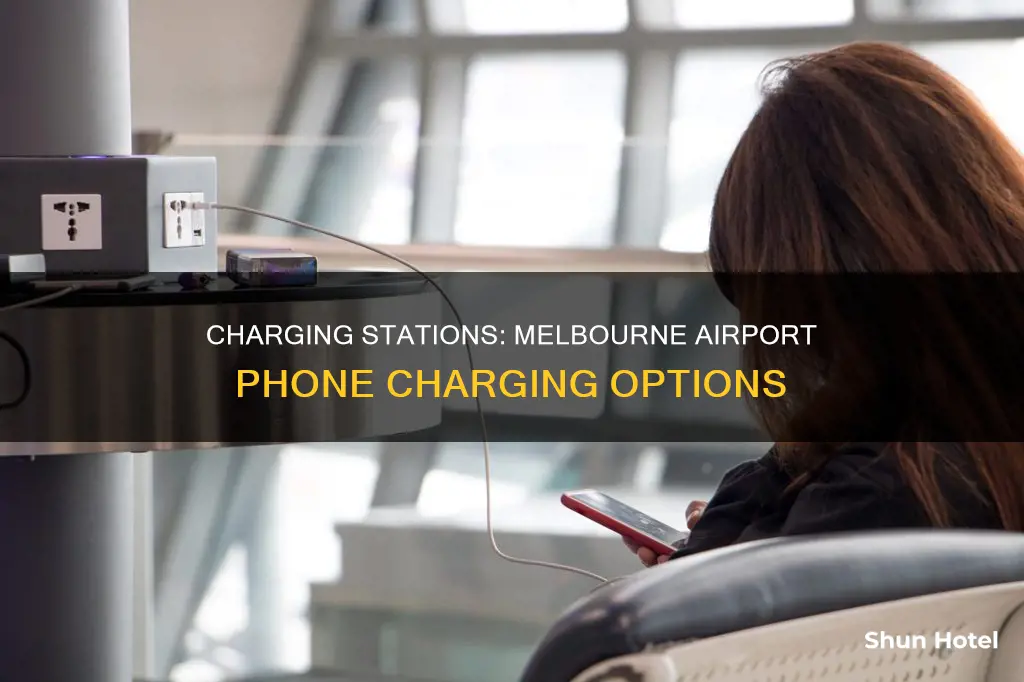 where to charge phone melbourne airport