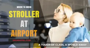 Stroller Storage: Airport Check-In Options