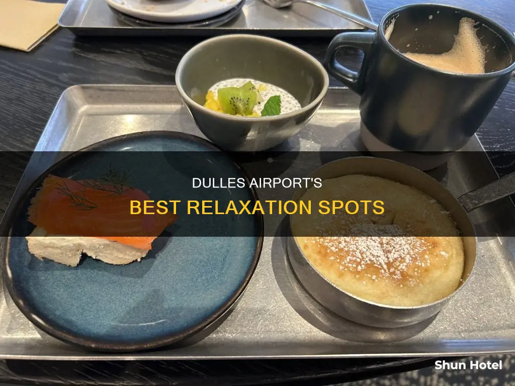 where to chill in dulles airport