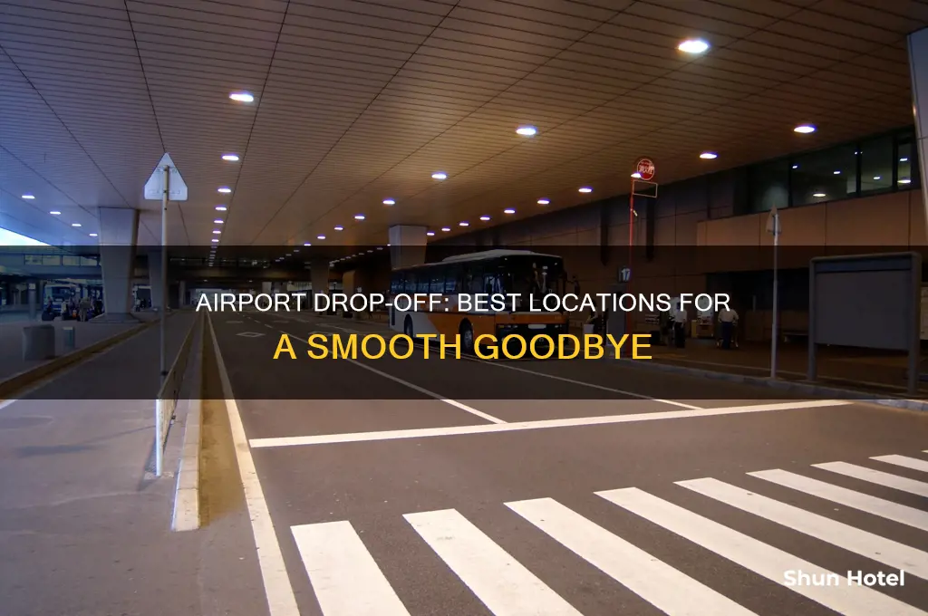 where to drop off at airport