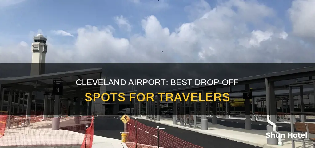where to drop off cleveland airport