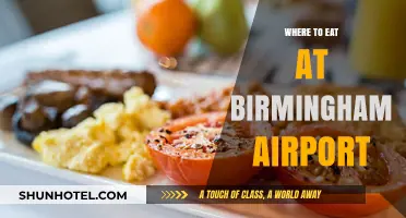 Birmingham Airport's Best Dining Options