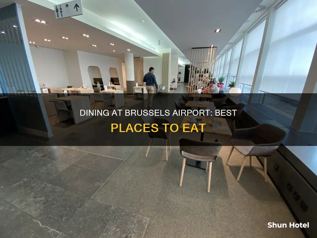where to eat at brussels airport