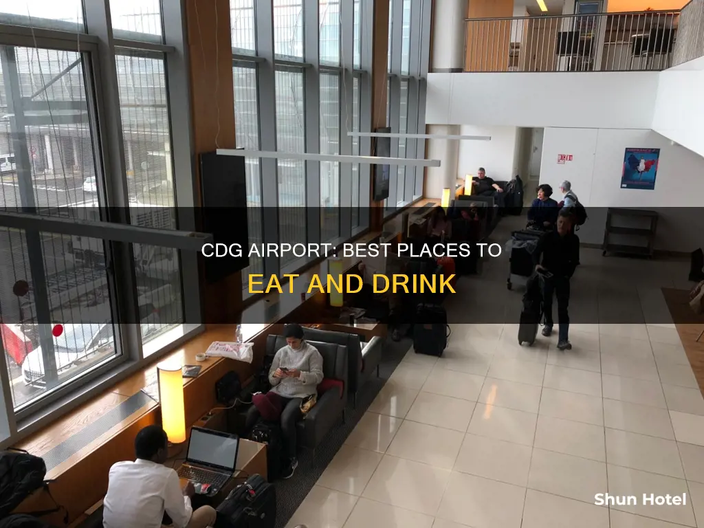 where to eat at cdg airport