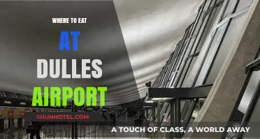 Dining Options at Dulles Airport: Best Places to Eat