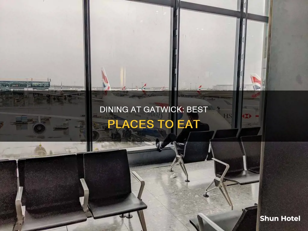 where to eat at gatwick airport