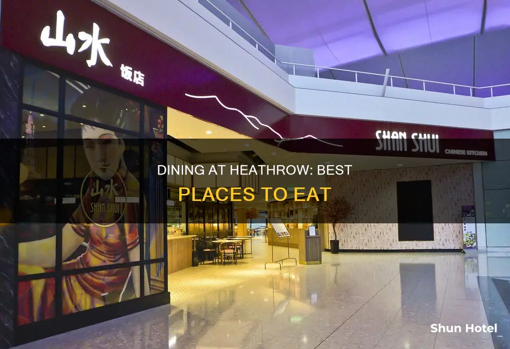 where to eat at heathrow airport