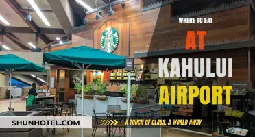 Explore Delicious Dining Options at Kahului Airport