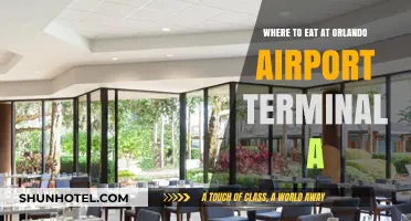 Best Bites at Orlando Airport Terminal A: Your Guide to Delicious Dining