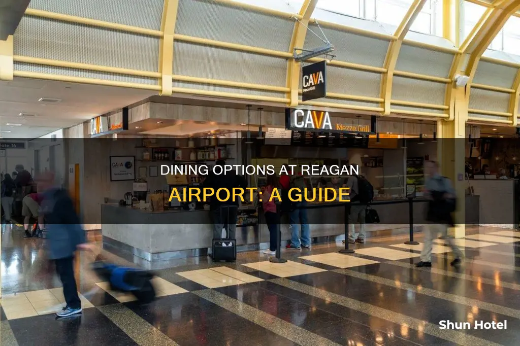 where to eat at reagan airport