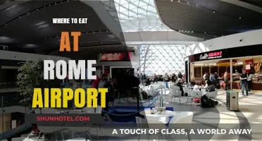 Rome Airport Dining: Best Places to Eat