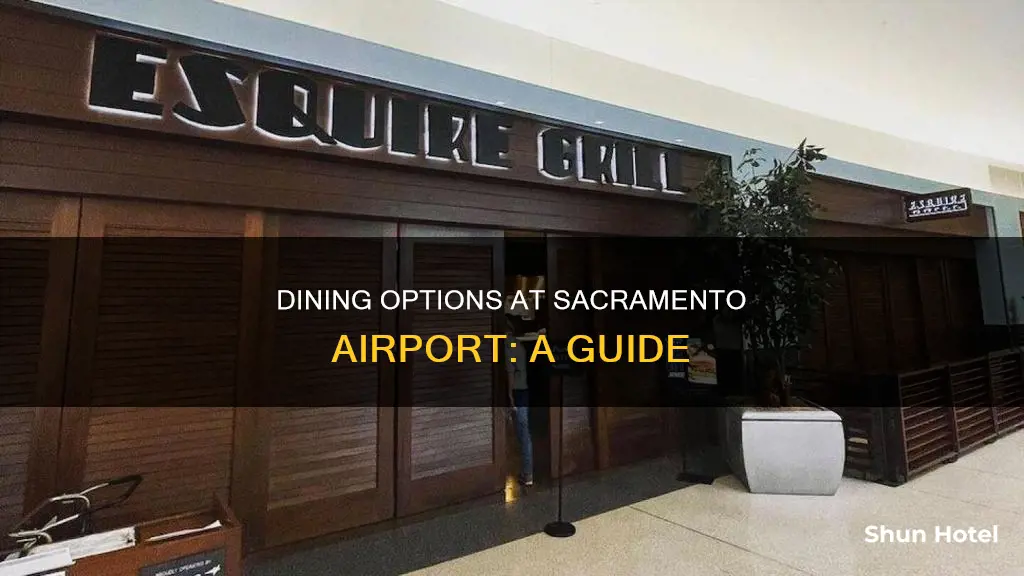 where to eat at sacramento airport
