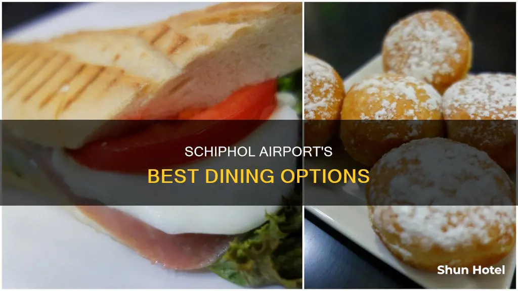 where to eat at schiphol airport