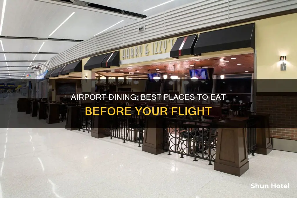 where to eat at the airport