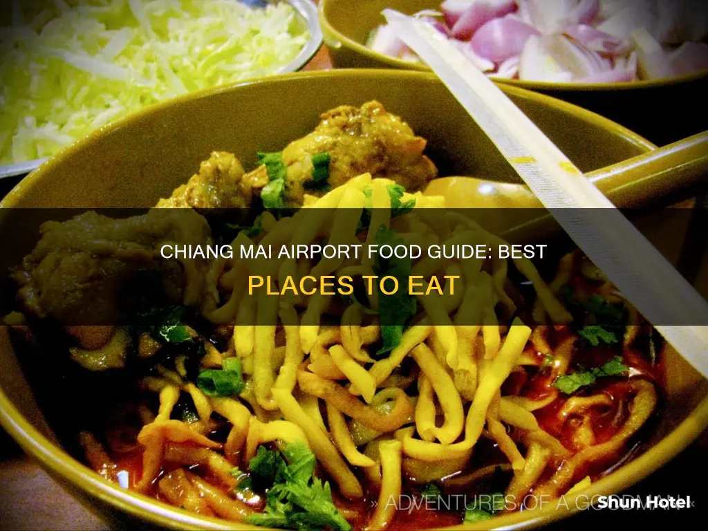 where to eat chiang mai airport