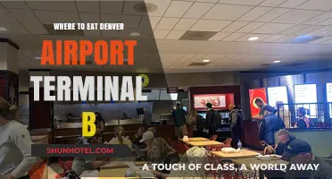 Denver Airport Terminal B: Best Dining Spots for Travelers