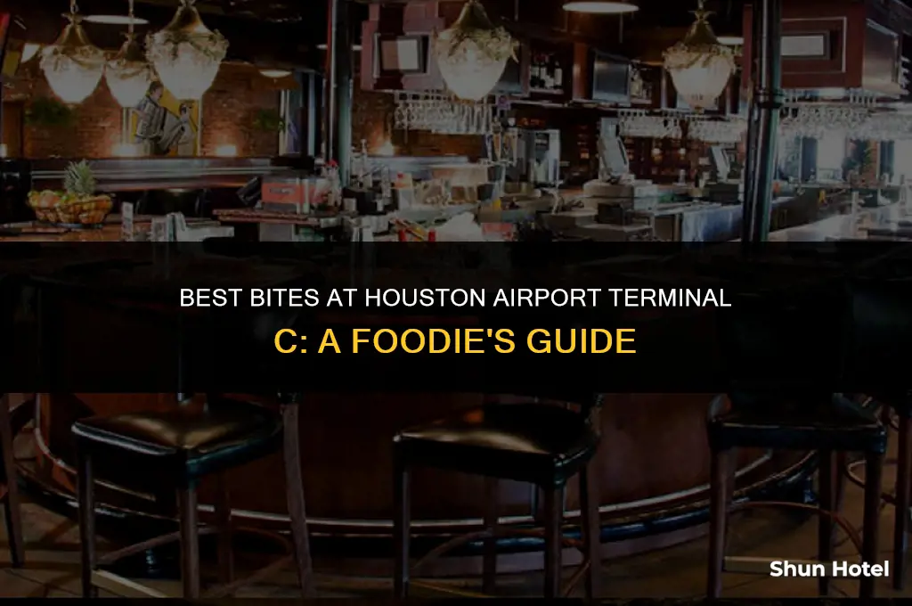 where to eat houston airport terminal c