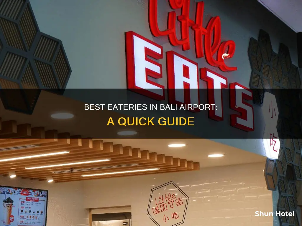 where to eat in bali airport