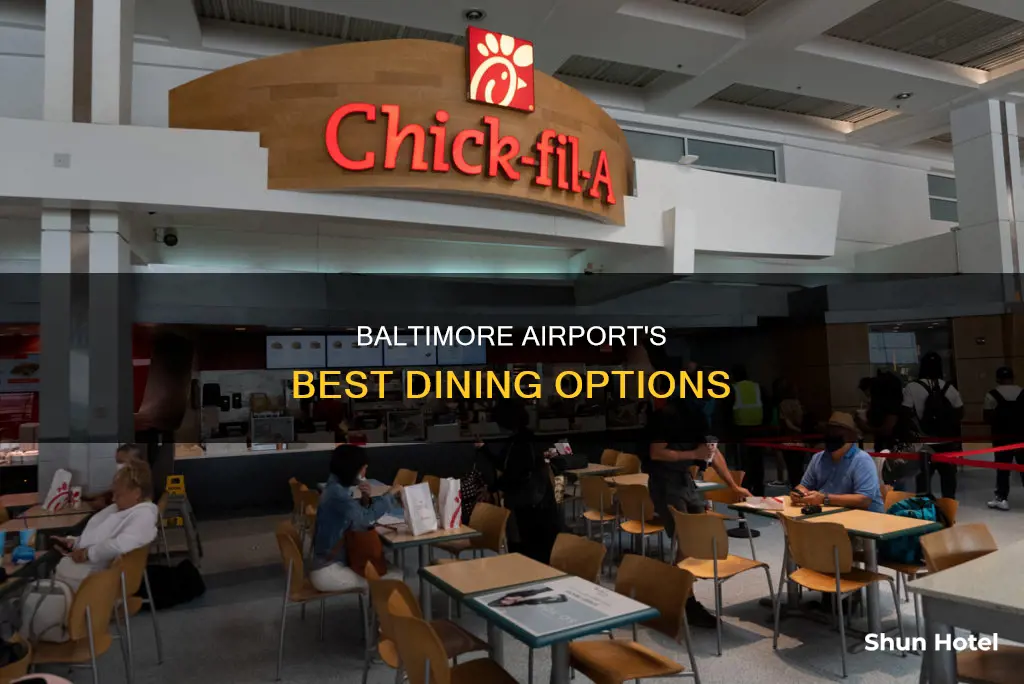 where to eat in baltimore airport