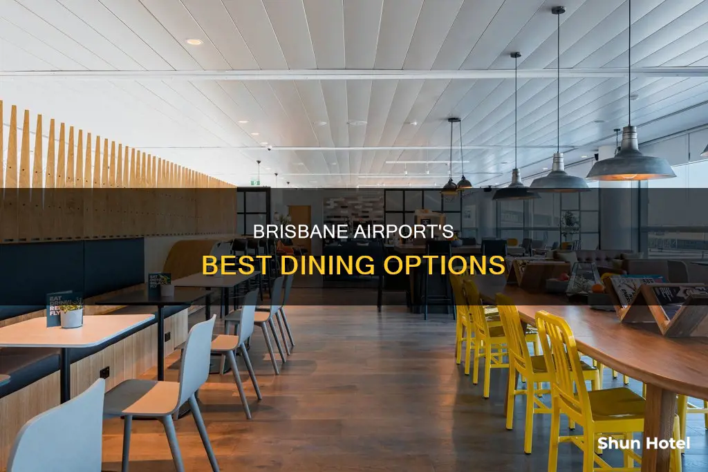 where to eat in brisbane airport