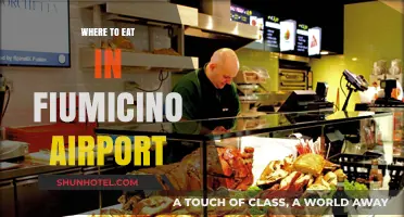 Fiumicino Airport's Best Dining Options