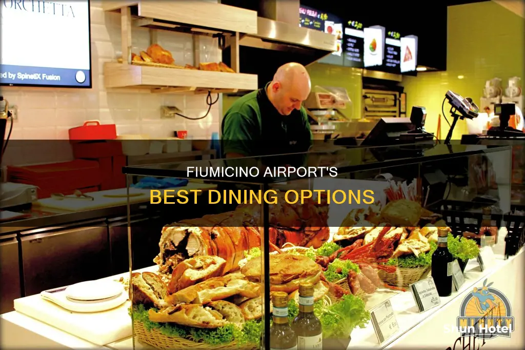 where to eat in fiumicino airport