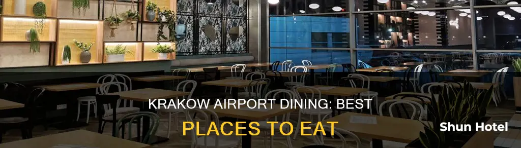 where to eat in krakow airport