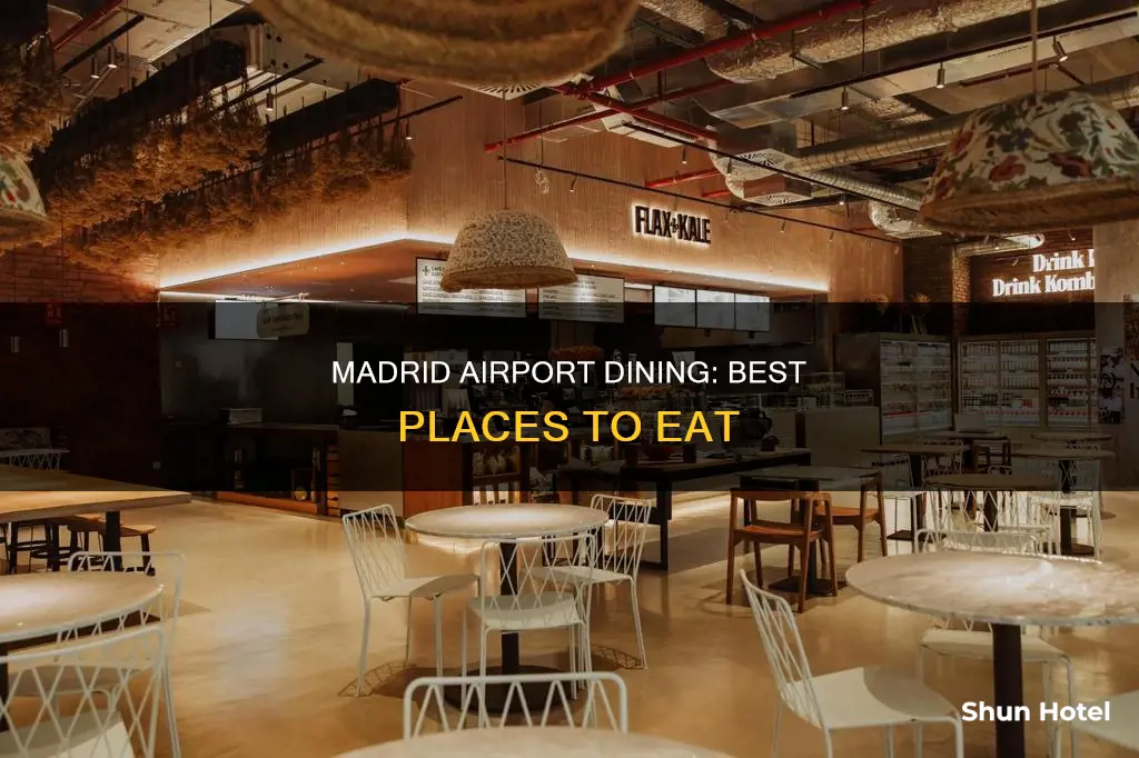 where to eat in madrid airport