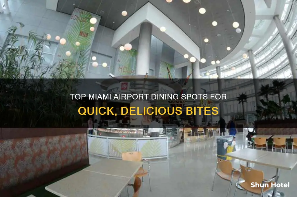 where to eat in miami international airport