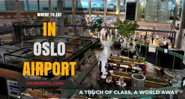 Oslo Airport's Best Dining Options