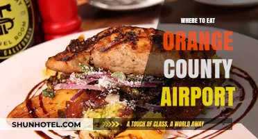Orange County Airport's Best Dining Options