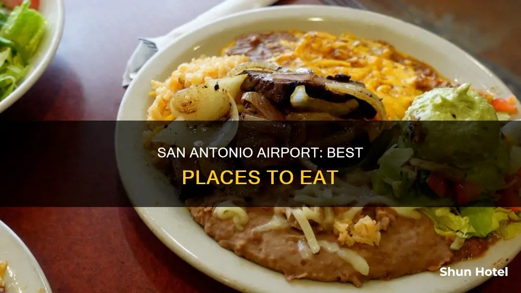 where to eat san antonio airport