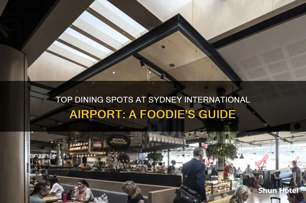 where to eat sydney international airport