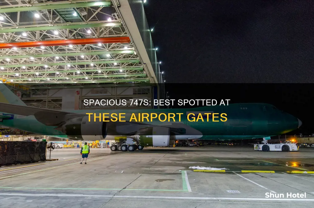 where to find 747 in airport