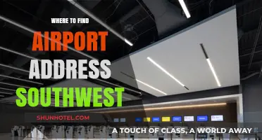 Locate Airport Address for Southwest Flights