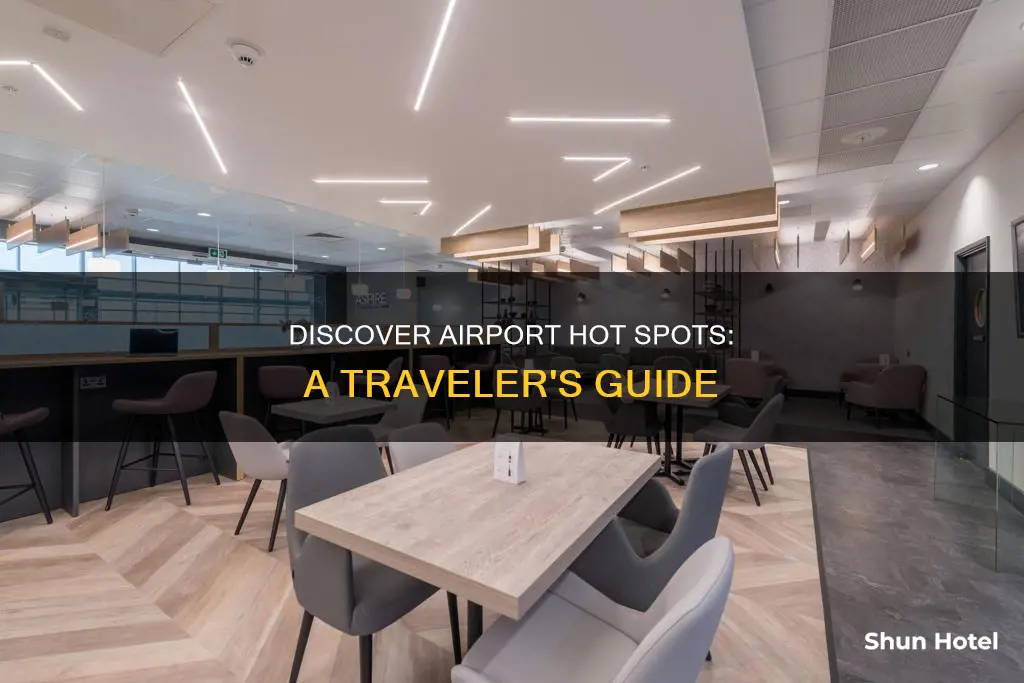 where to find airport hot spots