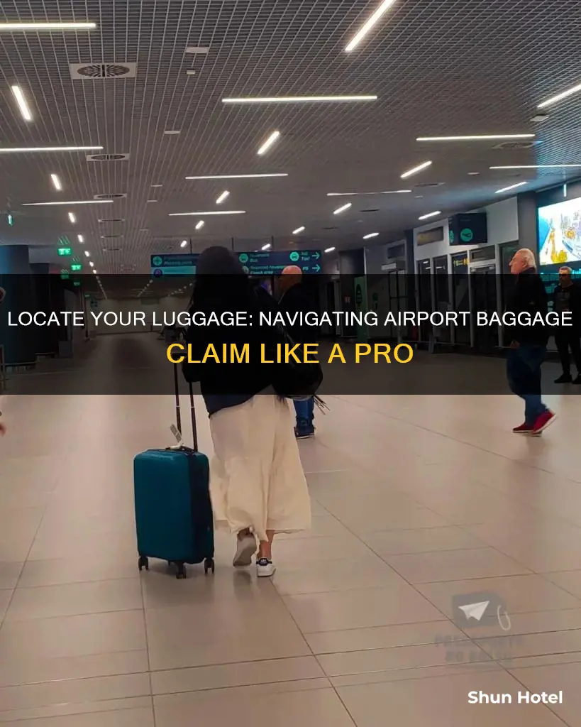 where to find luggage in airport