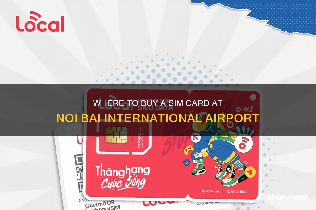 where to find sim in noi bai international airport
