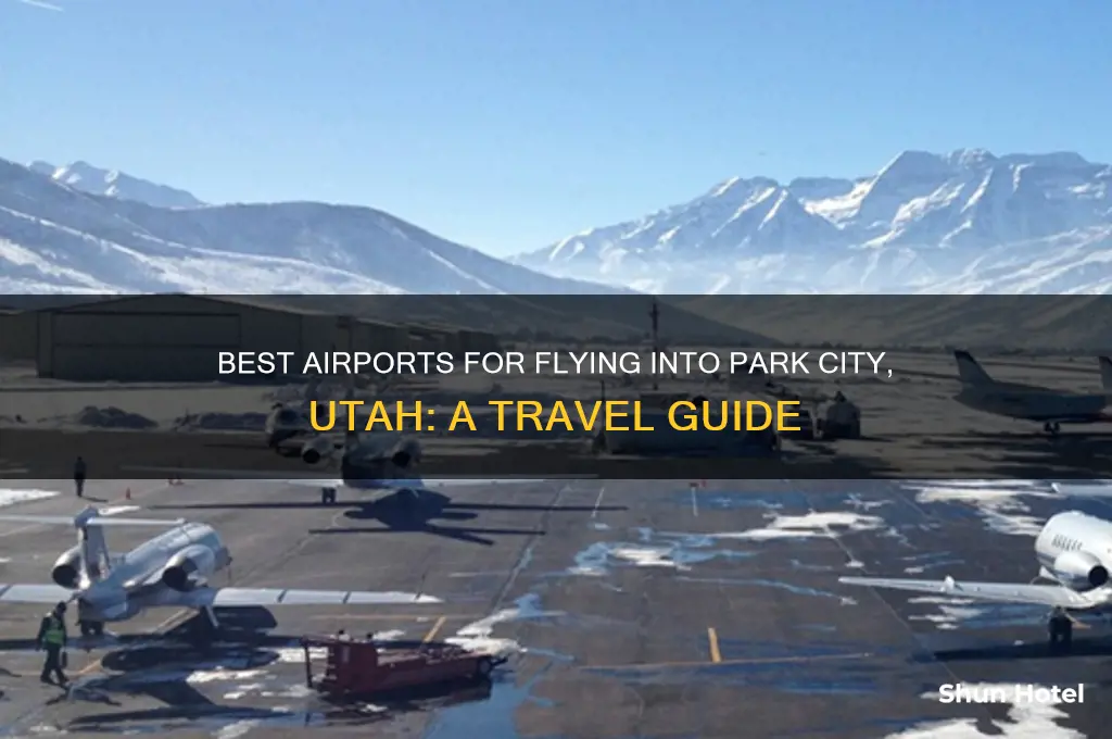 where to fly into park city utah