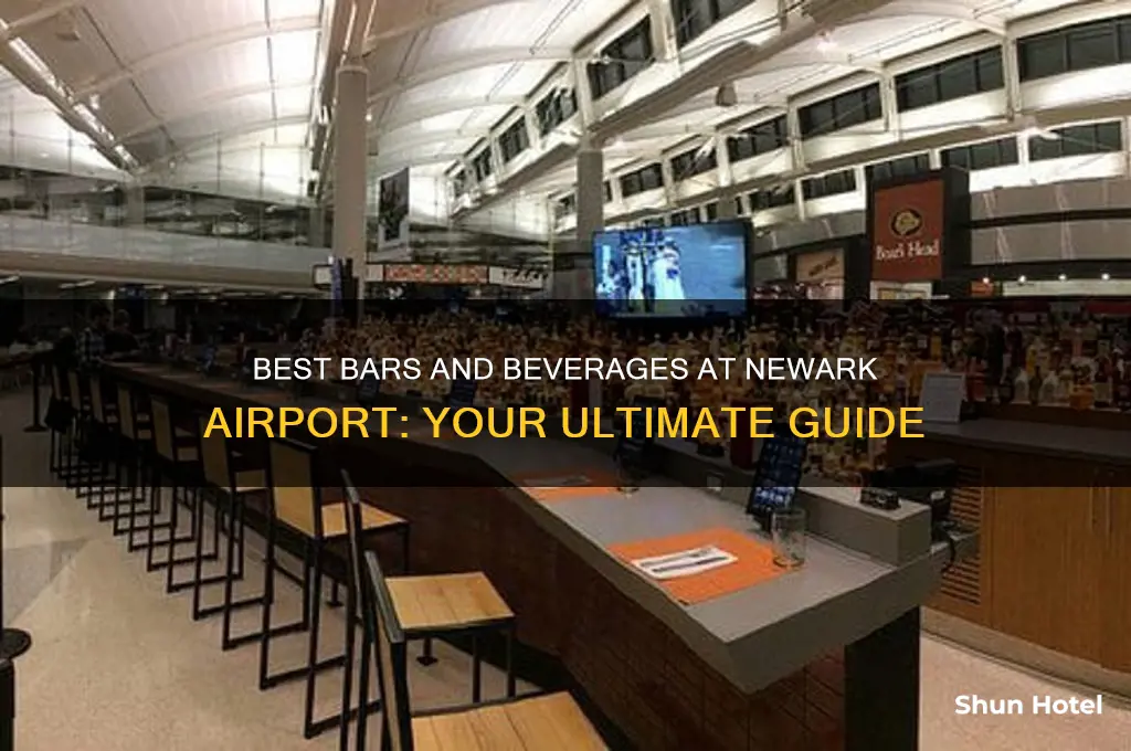 where to get a drink at newark airport