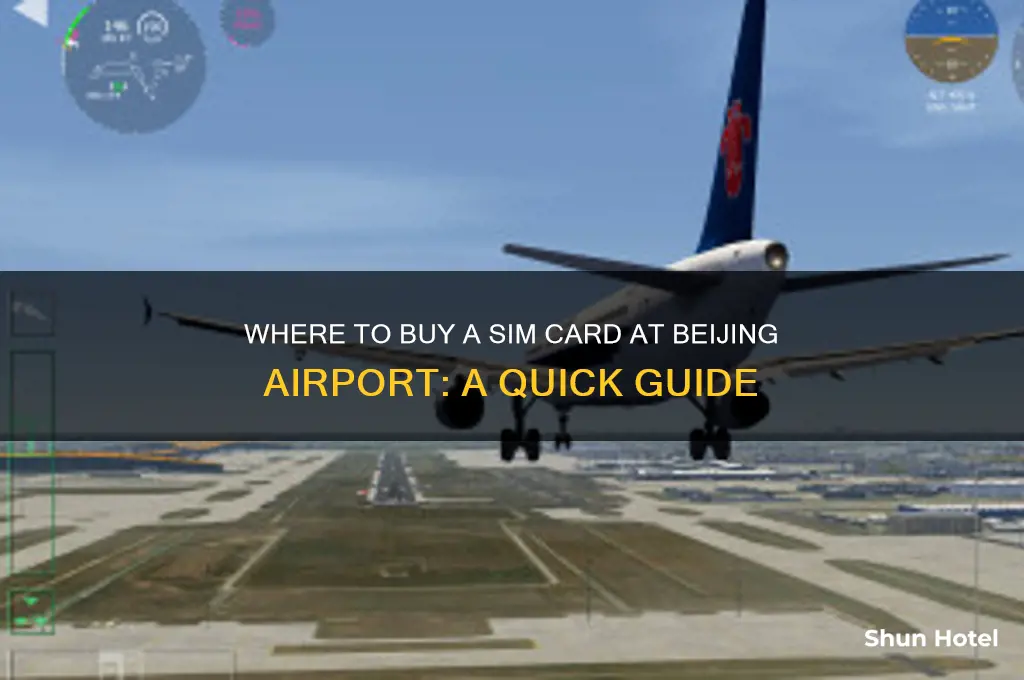 where to get a sim card in beijing airport