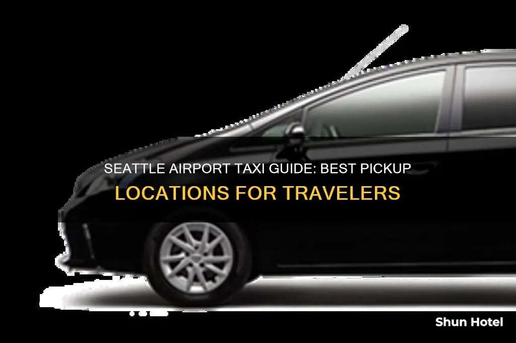 where to get a taxi at seattle airport