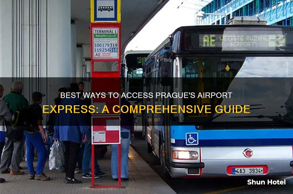 where to get airport express prague