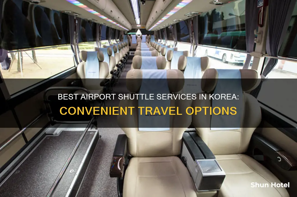 where to get airport shuttle in korea