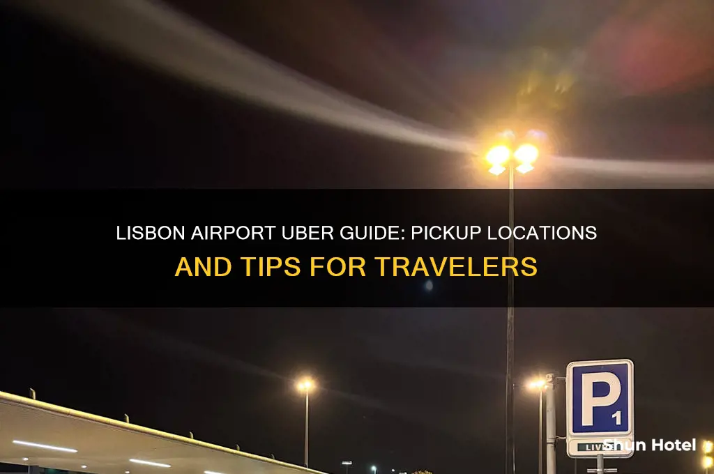 where to get an uber at lisbon airport