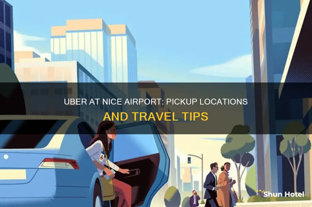 where to get an uber at nice airport