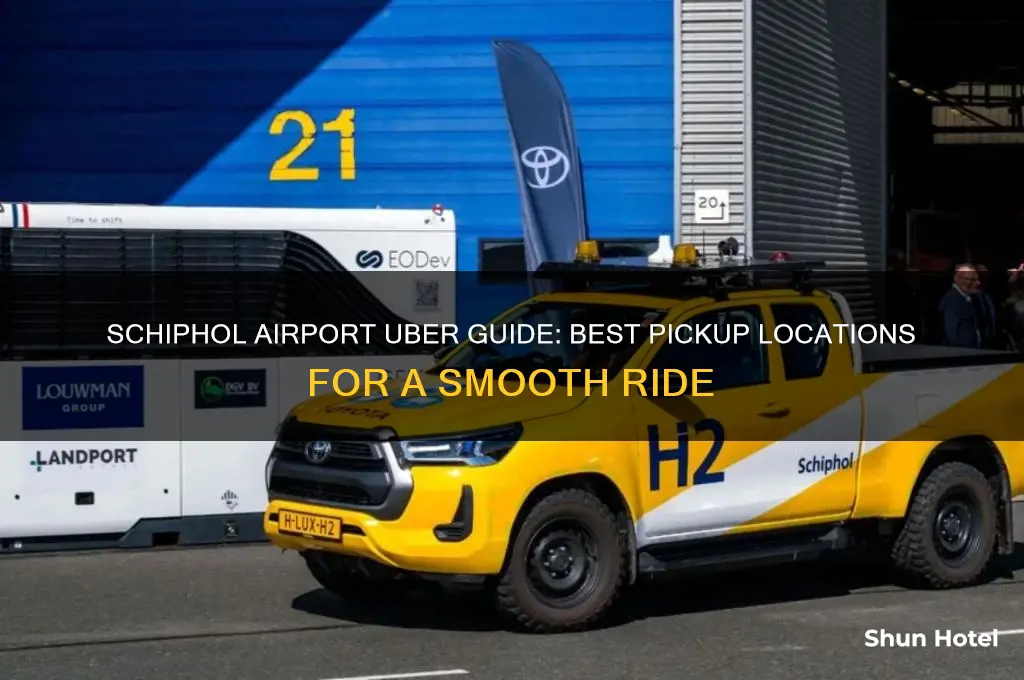 where to get an uber from schipol airport