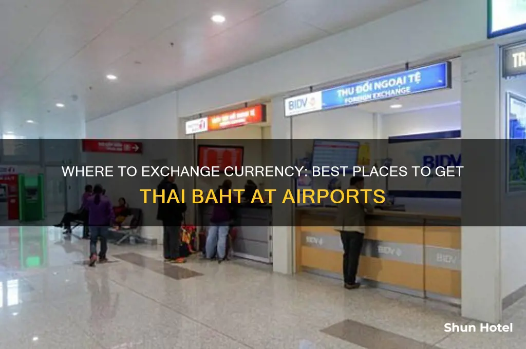 where to get baht airport