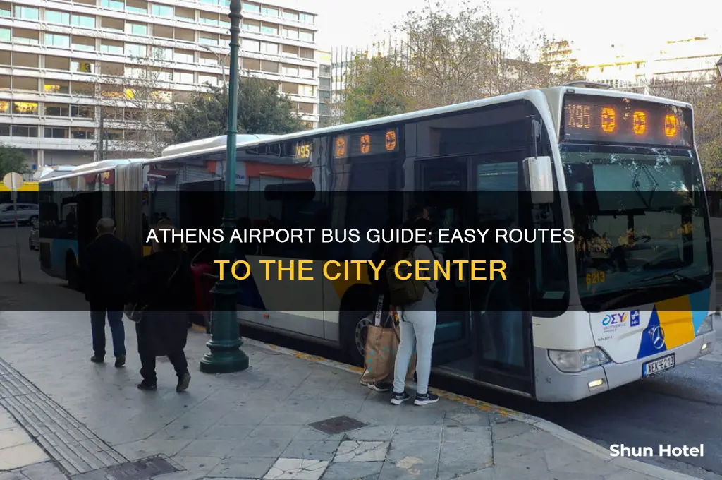 where to get bus at athens airport
